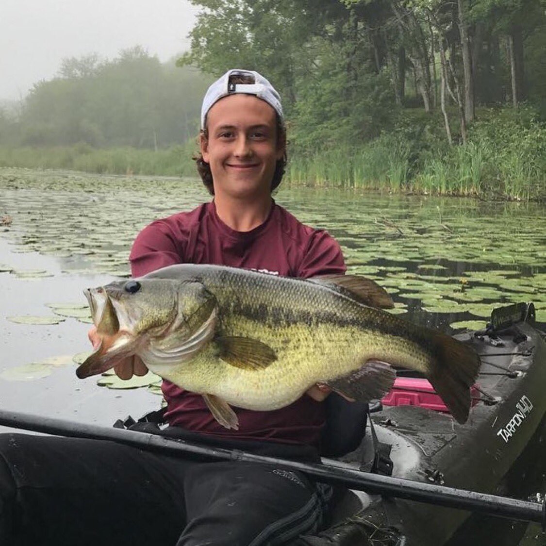 bassdork's tweet photo. Huge Maine largemouth! https://t.co/pHi9hnzgiu