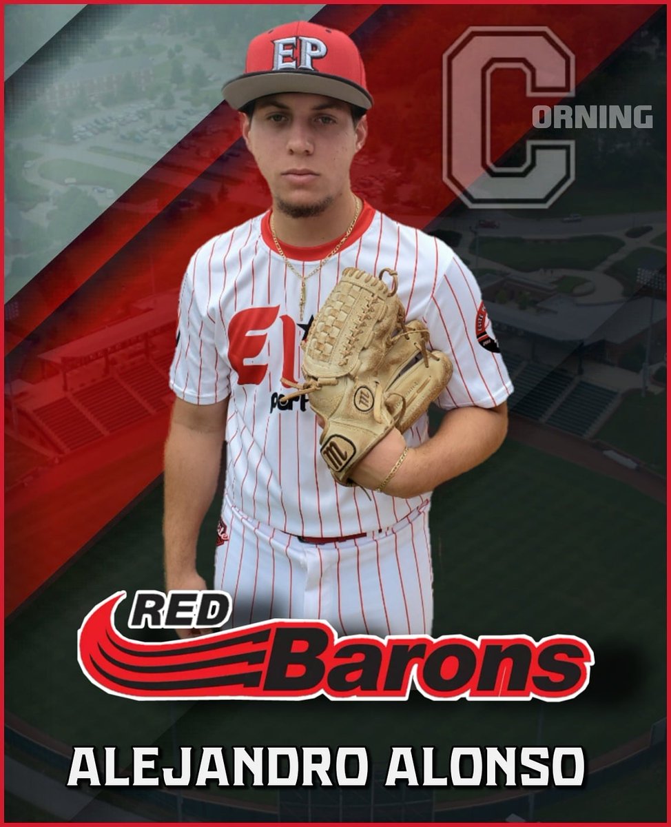 usaprimesoflo's tweet photo. We would like to congratulate 2021 RHP Alejandro Alonso on his commitment to Corning CC in Corning, NY. We wish you nothing but the best of luck as you continue your academic and athletic career at Corning, Ale! Very much deserved #epfam #alealonso #corning #redbarons https://t.co/8oCSLiZbBO