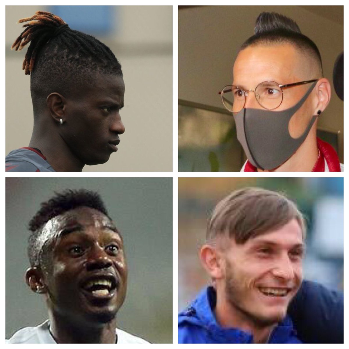 TSfelsefesi's tweet photo. Futbol bu yüzyılda sadece futbol değildir… En karizma saç modelini beğenin: 
1-Edgari 2-Hamsik 3-Koita 
4-Serkan #Trabzonspor #Hamsik #Edgari #koita #SerkanAsan https://t.co/UZduX2lD6u