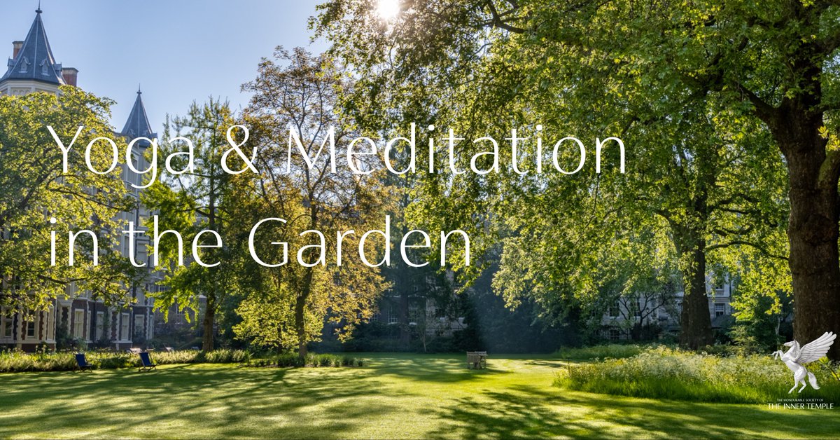 The Inner Temple (@theinnertemple) on Twitter photo Don't forget to join us tomorrow at 8am - 8.30am for meditation in <a href="/inntemplegarden/">Inner Temple Garden</a> followed by lunchtime yoga 12.30pm - 1.15pm. No booking required but bring your own mat! lght.ly/79j0f72 Don't forget to join us tomorrow at 8am - 8.30am for meditation in <a href="/inntemplegarden/">Inner Temple Garden</a> followed by lunchtime yoga 12.30pm - 1.15pm. No booking required but bring your own mat! lght.ly/79j0f72