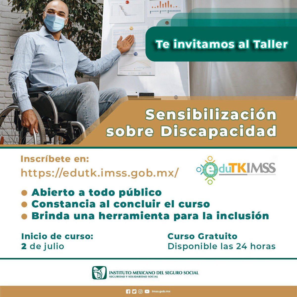 CssLagos's tweet photo. Toma los cursos gratuitos eduTKIMSS https://t.co/uZs2qMFgsp