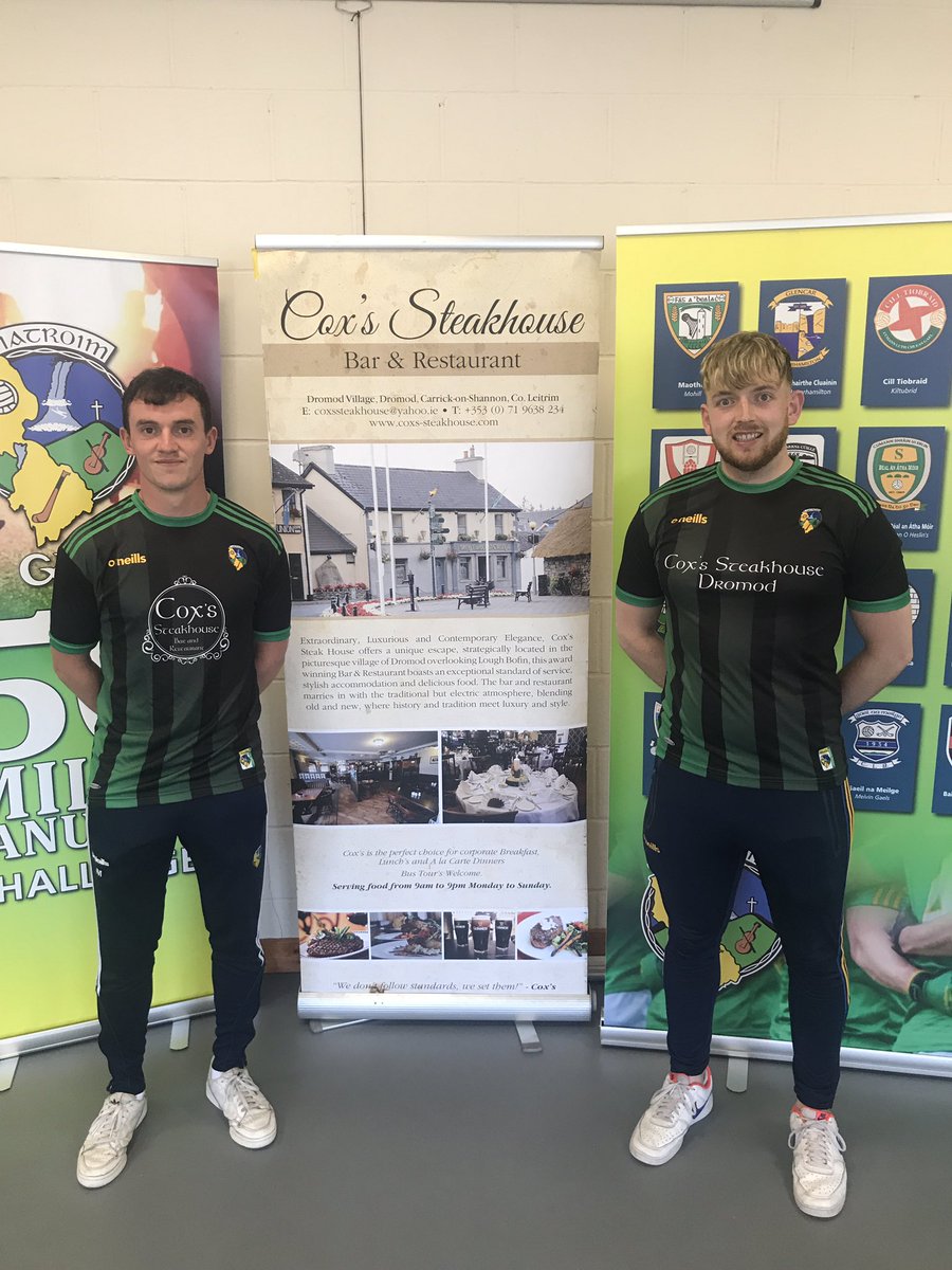 Delighted to welcome our two new GDA’s <a href="/James_mitchel1/">James Mitchell</a> &amp; <a href="/cormach98/">Cormac Haslam</a> to the Coaching &amp; Games team. <a href="/LeitrimGAA/">Leitrim GAA</a> <a href="/ConnachtGAA/">Connacht GAA</a>