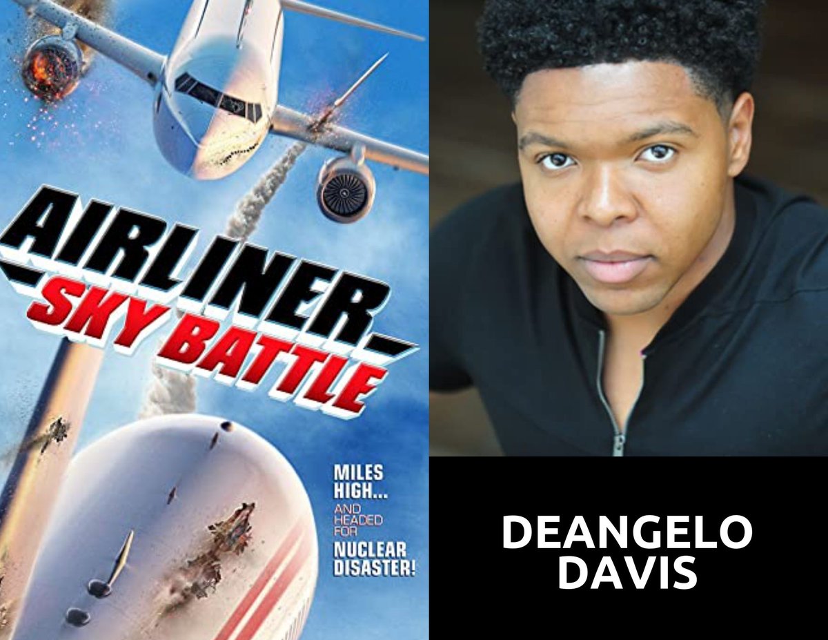 CONGRATULATIONS to the amazing DEANGELO DAVIS for booking the #newmovie AIRLINER SKY BATTLE ✨✈️ sending all the love!