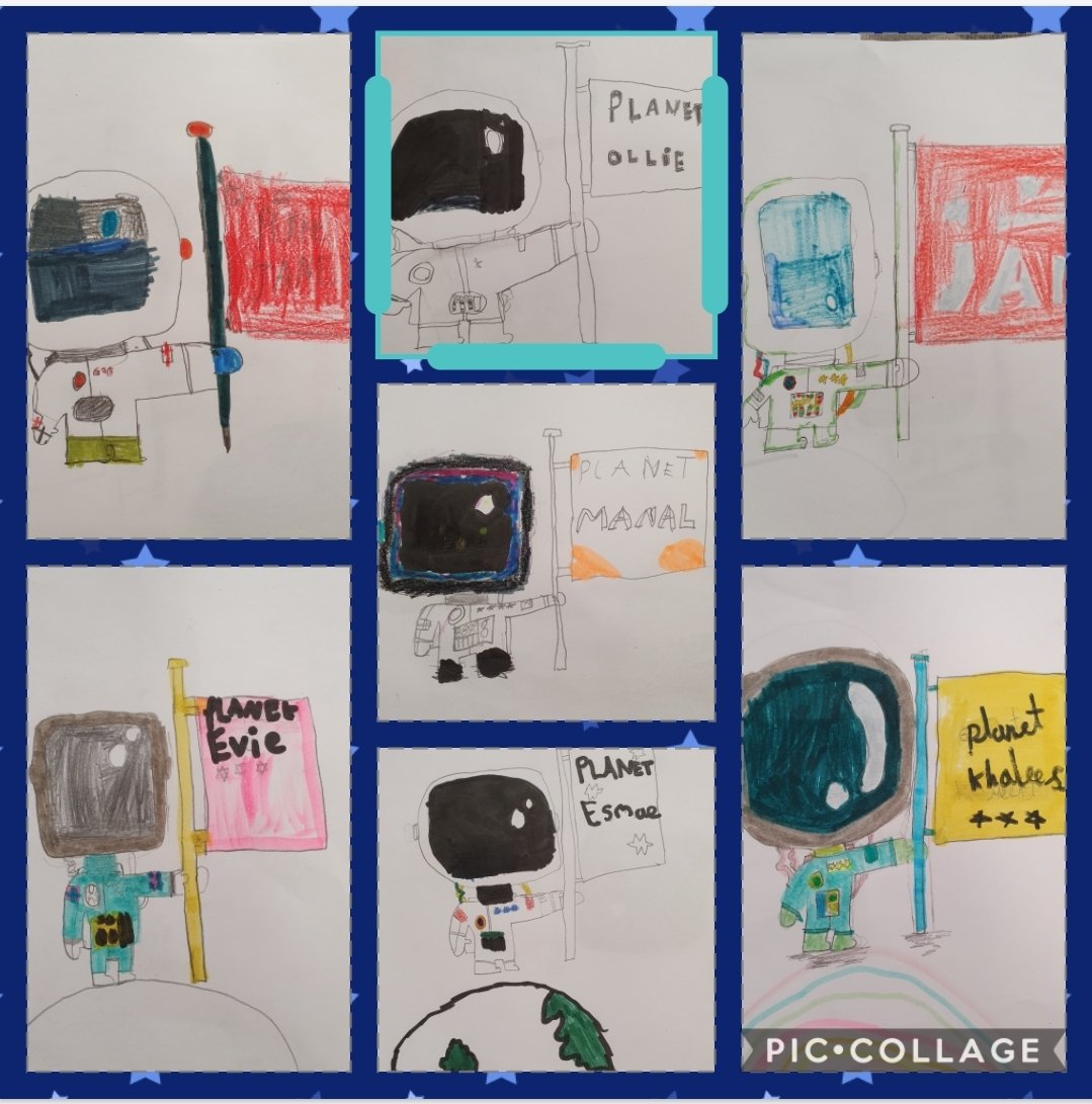 Year2StBede's tweet photo. @StBedeCEPrimary Space week begins!! 🚀👨‍🚀 https://t.co/NpuUdkISA4