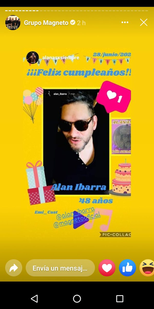 Alanasxsiempre's tweet photo. Felicidades  @alanmagneto🎂🎉🎉 que cumplas todos tus sueños e ilusiones , que recibas lo mejor del mundo hoy y siempre...te amamos tus @Alanasxsiempre .
@MAGNETOOFICIAL2 
#Alan_Ibarra #Magneto #APS #APScontigo #CumpleañosAlanIbarra #CumpleañosAlanMagneto https://t.co/W0fn13fULN