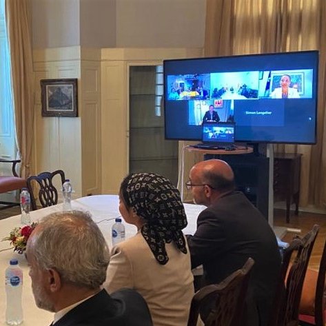 JasmineWahhab's tweet photo. Un grand merci à la Ministre @NadineGirault pour son appui au développement international des entreprises québécoises. Heureuse que l'@AmbCanEgypte ait pu célébrer avec vous le lancement de l'exceptionnel partenariat entre #ShowCanada🍁et #HassanAllam🇪🇬! @MRIF_Quebec @SDC_TCS https://t.co/6zoptcTAcM