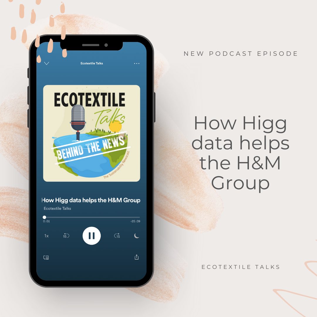 Make sure you check out our latest podcast episode! #EcotextileTalks