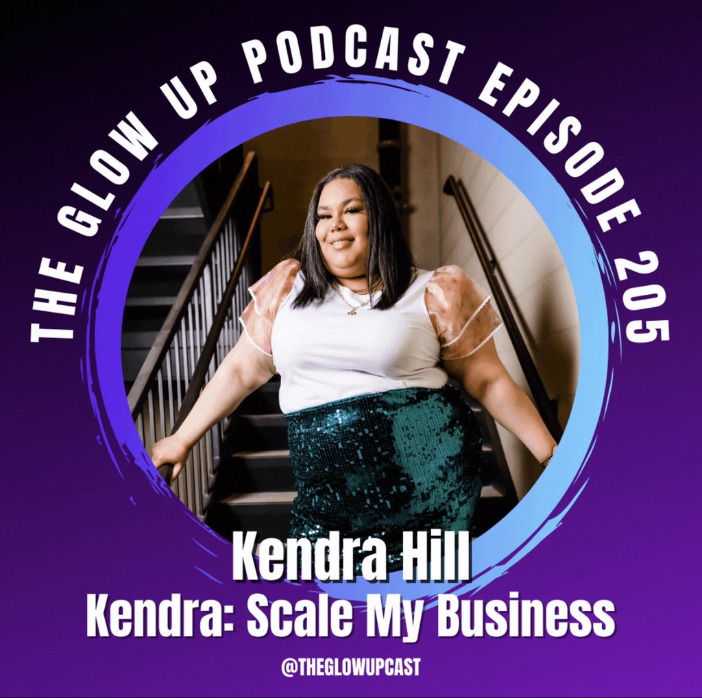 Ooweeee! Don’t miss out this week!
A Boss Queen steps to the mic.

Kendra Hill, Business Consultant + Coach and the creator of, “Kendra Scale My Business,” lays out some real deal truths. Life may not always be on your side but it’s going to be what YOU make it.

✨LINK IN BIO✨