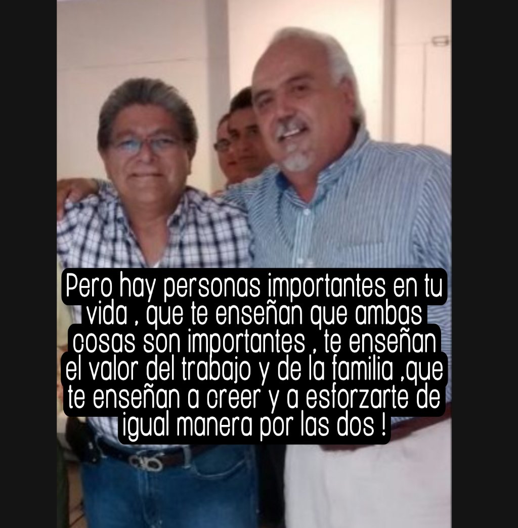 JENRIQUEHERRER's tweet photo. A menudo, nuestro trabajo puede llegar a ocupar un lugar tan importante en nuestras vidas. Nuestro deseo de triunfar profesionalmente es tan grande que incluso llegamos a olvidarnos de nosotros mismos e ignoramos por completo el balance personal y laboral #ManuelLimon #MiPadre https://t.co/9ojeFn0Er3