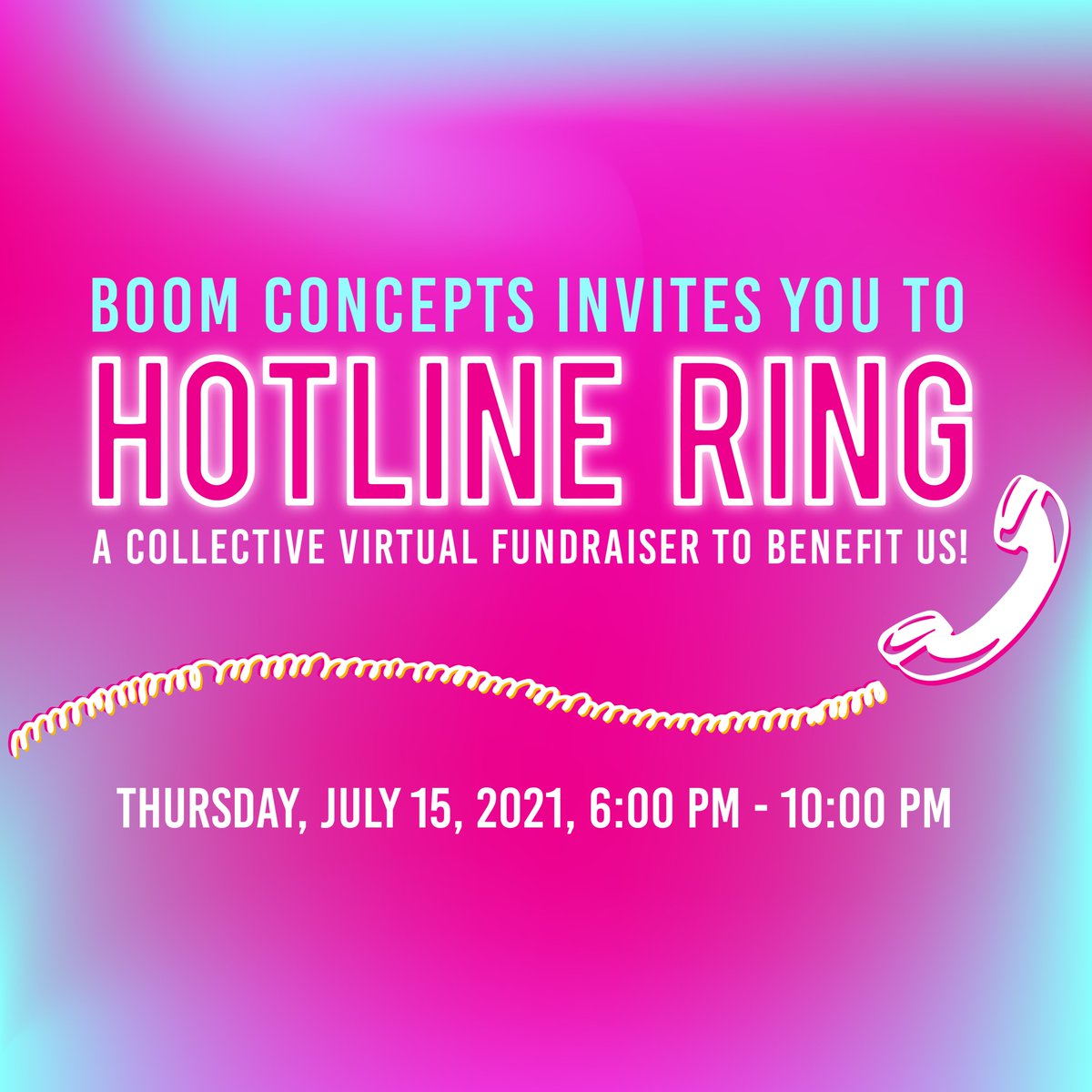 Thomas_JENESIS's tweet photo. Our first fundraising push this year will happen during #HotlineRing with @KSTheater. The collective effort helped @BOOMConcepts get around $10.5K to support our efforts during the pandemic.
https://t.co/pE2UBcbGTp https://t.co/08J3mE7I9e