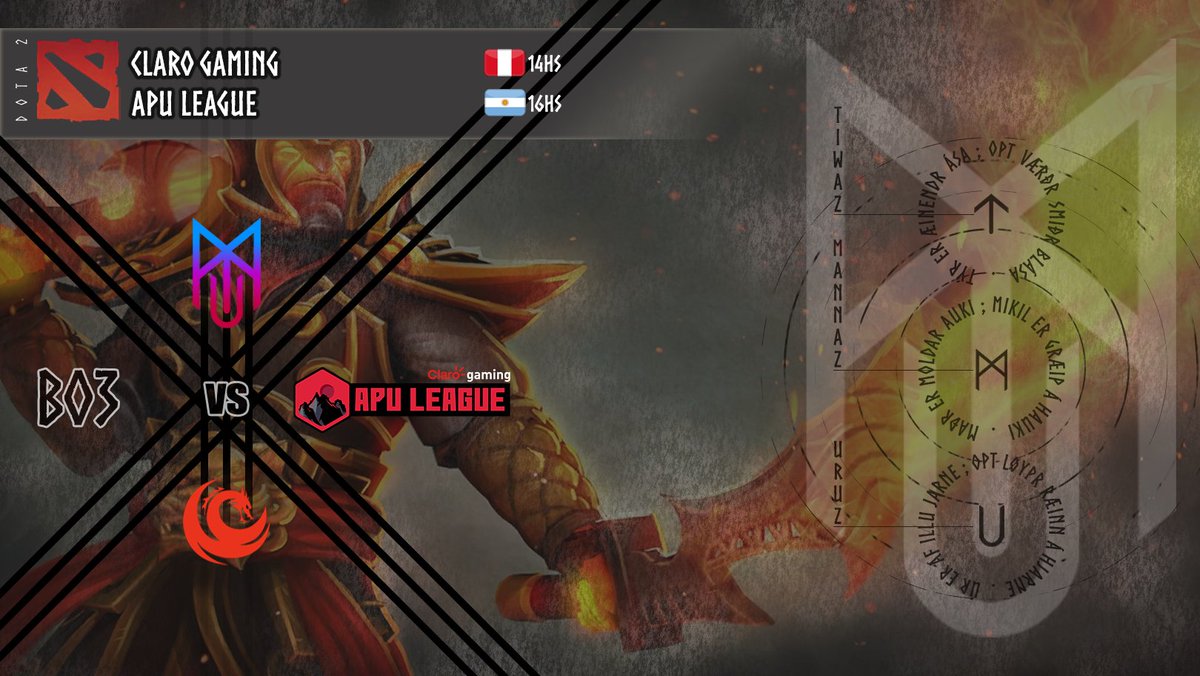 TMUvikings's tweet photo. Hoy arranca la Claro gaming Apu League, y el show comienza con nuestra primera partida😱��
https://t.co/TAYojpYD0z
https://t.co/mnFhJxMl0V https://t.co/nkLTVQNmqn