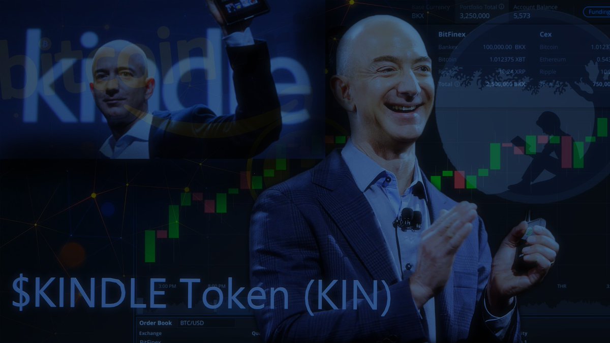 kindle_token's tweet photo. We look forward to the moment when Jeff Bezos notices us. We intend to be your first contact with the crypto world. We'll send a percentage of the KIN Supply to Jeff Bezos's hands so there's only the Rennounce of the Dev.
@JeffBezos @cz_binance @BillGates #KINDLETOKEN #BSC https://t.co/WdNCZQDQkp