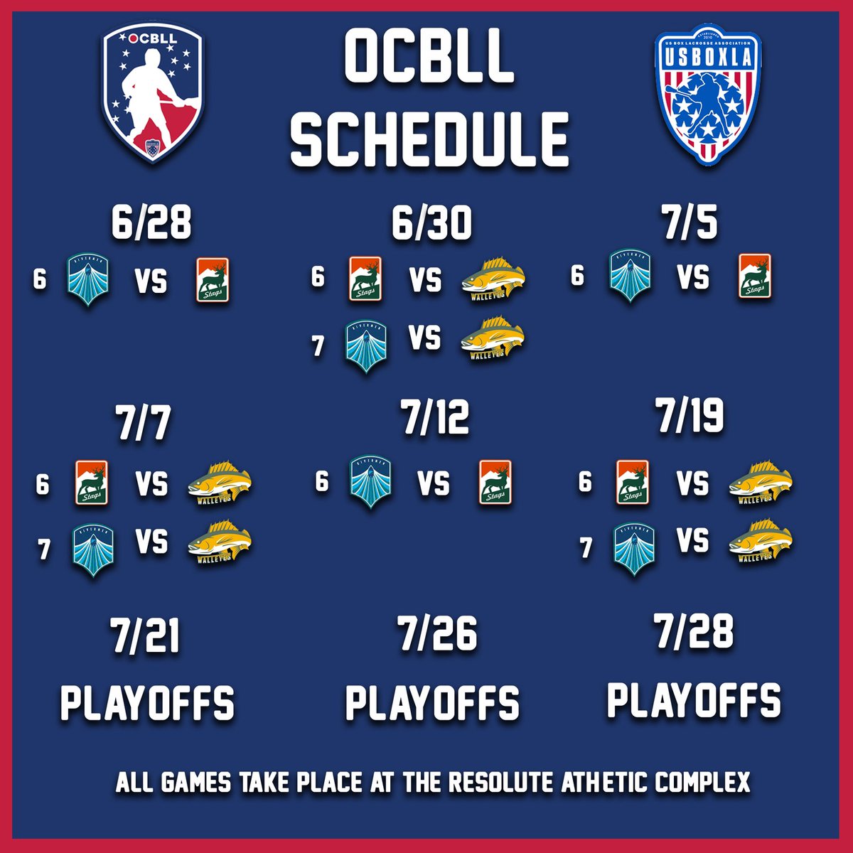 Ohio Collegiate Box Lacrosse League (OCBLL) tweet media