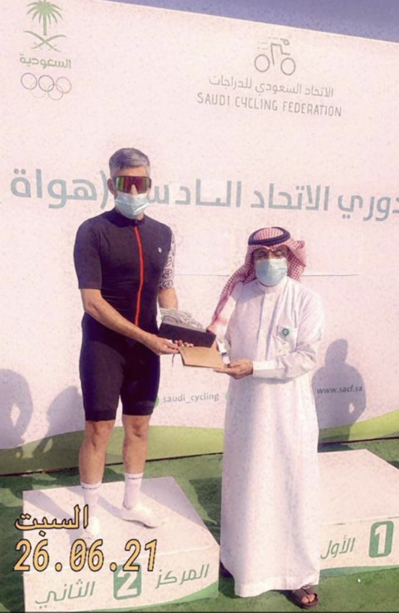 QDT_team's tweet photo. حقق لاعب فريق QDT وعضو دراجتي المذنب/ أحمد القنيصي @AGonaisy المركز الثاني 🥈في بطولة دوري الاتحاد السادسة ''هواة '' والمقامة في محافظة #عنيزة 2021/6/26م
 #القصيم
#الاتحاد_السعودي_للدراجات https://t.co/c4P0sRpL2W