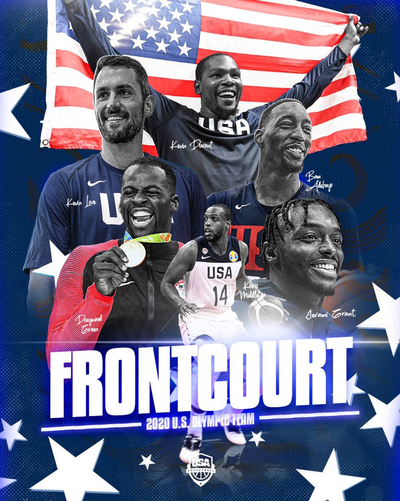 Jerami Grant ‘12 featured here as a member of the front-court for the US Olympic Team. #OneDeMatha