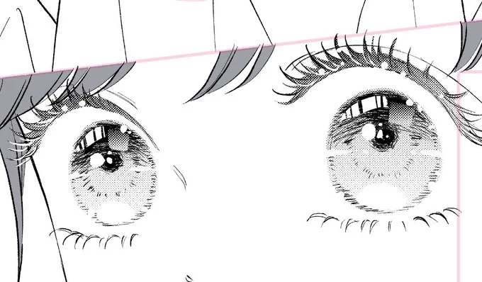えみかのキラキラお目目描くの好き👀✨ 
