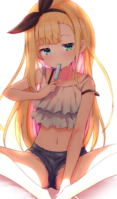 たまにちょっとせくしーというかワルっぽく描きたくなってしまうのなに
#有栖の絵本 