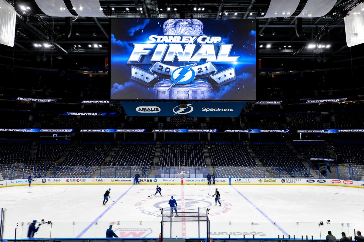 TBLightning's tweet photo. #StanleyCup Final ready. ⚡️ https://t.co/XczK3wIdKA