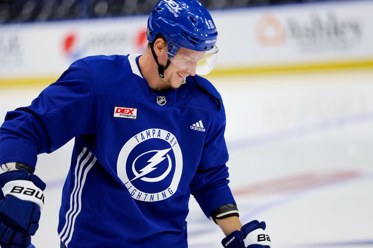 TBLightning's tweet photo. #StanleyCup Final ready. ⚡️ https://t.co/XczK3wIdKA