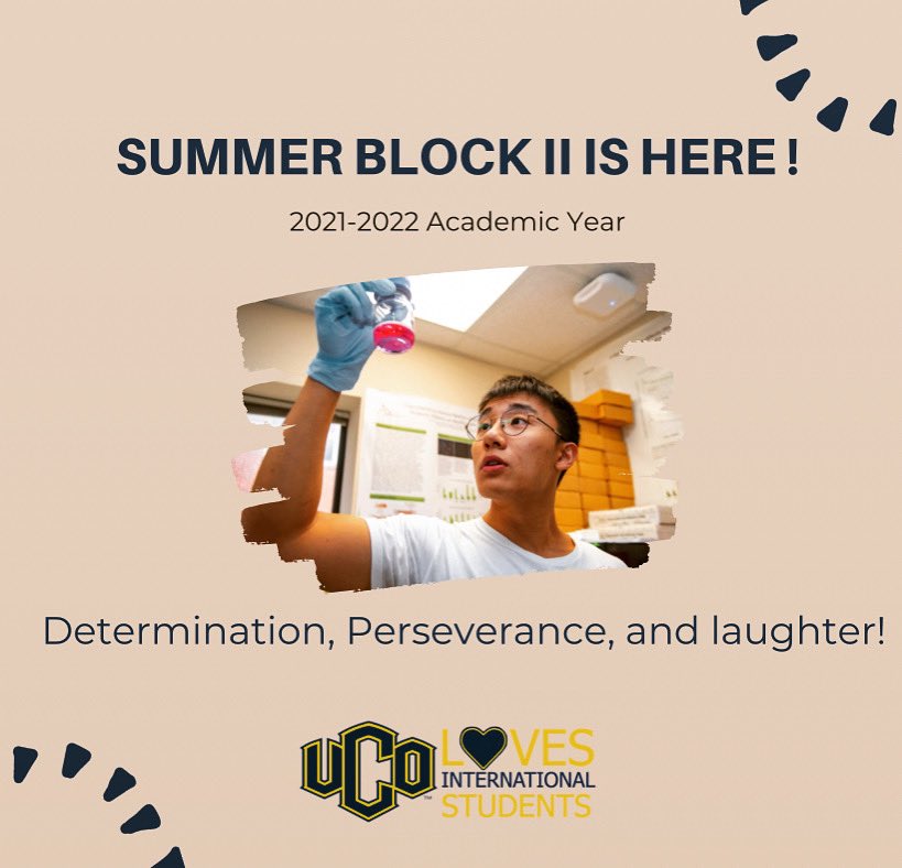 ucooga's tweet photo. “Start where you are. Use what you have. Do what you can.”
-Arthur Ashe-
And don’t forget to laugh at the end of the day!
-UCO OGA-
#MotivationMonday #mondaythoughts #MondayMotivation #MondayMood #internationalstudents #UCO https://t.co/2hwl4UUms3