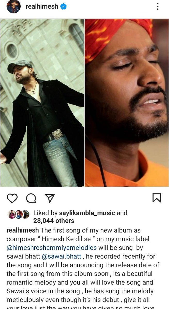 sawaibhatt's tweet photo. New Album guys #HimeshReshammiya

#SawaiBhatt #Indianidol12 #IndianIdol #NehaKakkar #pawandeeprajan https://t.co/gOQyfb0okq