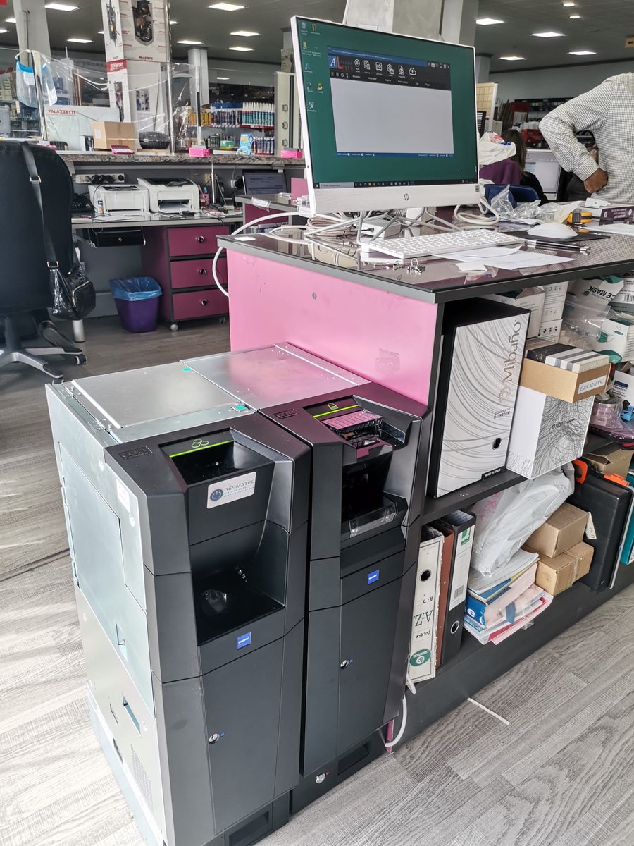 gesmatec's tweet photo. Azulejos Leyva se une al engranaje del Grupo Gesmatec, ¡bienvenidos! 🥳

☑️ Cajón inteligente Glory CI-10 con integración a medida con su propio #software de gestión.

➡️ Si quieres tener la #tecnología al servicio de tus objetivos contacta en https://t.co/Tm6LgmcNzz https://t.co/VuhRR6ZvyC
