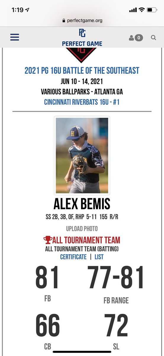 AlexBemis2's tweet image. Honored to be named 1st team all tournament! Hard work pays off, Big thanks to @CoachBullJr for helping me get to where I am! @ClemsonBaseball @DaytonBaseball @cincyriverbats @MonroeBaseball_  @CoachHarrisNCSA @now_d1