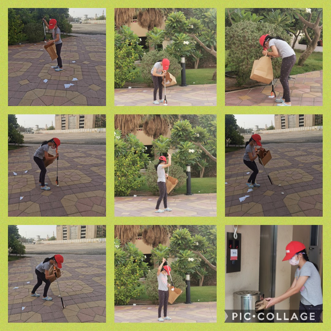 <a href="/WPS_SILVERJD/">WEK_JD</a> @DukeAwards <a href="/WPS_Year4/">@WPS_Year4</a> Myra Mattoo - Year 4C, GWPS, cleaned the garden area of our building for her Eco challenge