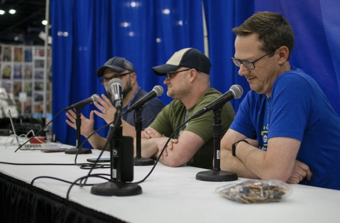 IAmGeekShow's tweet image. We are so excited to be returning to #comicpalooza in Houston, Texas on July 17&amp;amp;18 as part of the podcast program!  So many great guests are on the list already so it should be a great time! Check out Comicpalooza.com for more info and tickets. #CPPodfamily #CP2021
