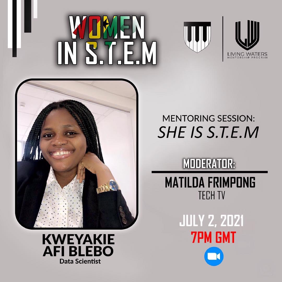 AchimotaSchool's tweet photo. #AchimotaExcellenceπΉ #SheIsSTEM π¬π
Akora Kweyakie Afi Blebo is a Data scientist who currently works as a Technology Auditor.
She holds a Bachelor of Science degree in Information Technology. She is passionate about the inclusion of minority groups https://t.co/vnVhryC80Y