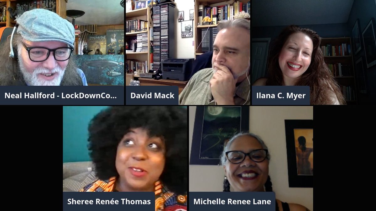 LockDownCon's tweet image. Smiles from our Saturday panels, pt. 1