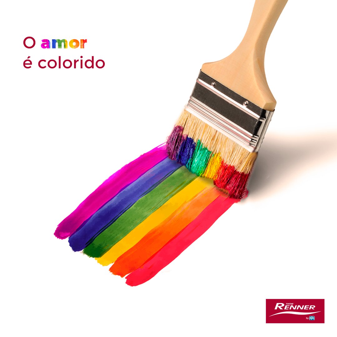 tintasrennerbr's tweet photo. O nosso orgulho está em todas as cores! Para nós, harmonia é fundamental. Acreditamos na igualdade e abraçamos a inclusão, hoje e sempre! https://t.co/CDGRUei1i5