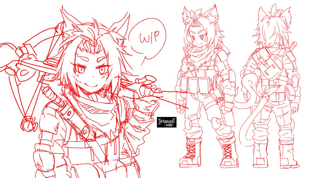 WIP Tactical Diona. Need to change her to look younger.
#genshinimpactfanart #wip #tactical 