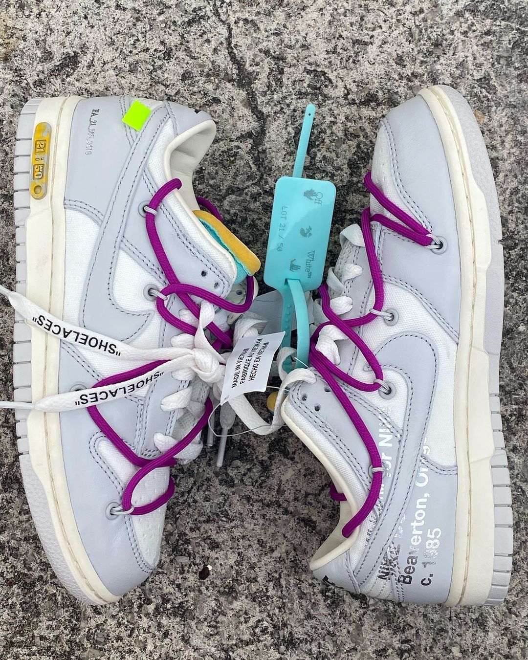 ナイキ ダンク オフホワイト NIKE off-white  21/50