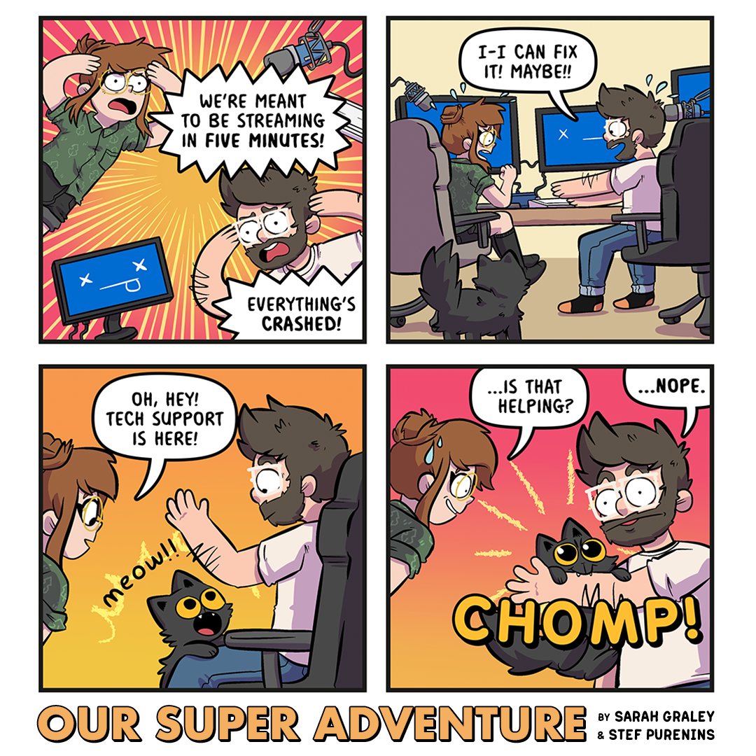 oursupercomic's tweet photo. 🖥💥 https://t.co/qH9fCnE5wV