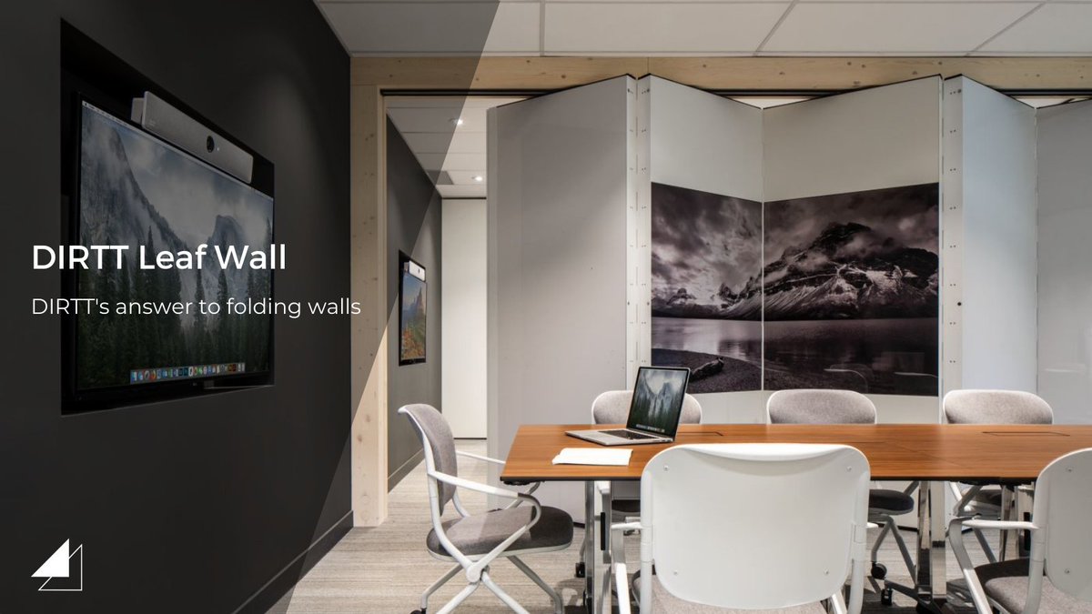 Achieving #flexibility in your space has never been easier. The <a href="/DIRTT/">DIRTT</a> Leaf Wall is a hinged sliding wall that can be implemented into a new wall system or retrofitted into walls that have already been installed. Learn more here: ow.ly/c6Mr50Fkct4