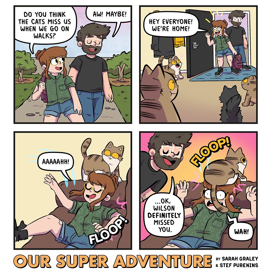 oursupercomic's tweet photo. 🐈 https://t.co/t7XFYDsX3z