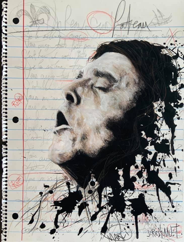 Cahier de Note: Gerry Boulet (Un Beau Grand Bateau)
(24x18)
Jerestemuet 
Istaymute 
#art #stjeanbaptiste #fetenationale #popart #artcontemporaryart