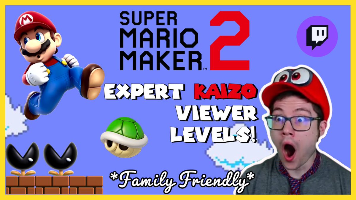 JzLgaming's tweet photo. 👀NEW YOUTUBE VIDEO ▶️

First of our new weekly videos: JZL plays Expert Kaizo Viewer Levels! 🤩
Sub to our channel to see more!

https://t.co/57VKddrCCF

#mariomaker2 #mario #kaizo #shelltricks #supermariomaker2 #youtube #youtuber #familyfriendly #games #gamer #gameryoutube https://t.co/GjKyFswv9R