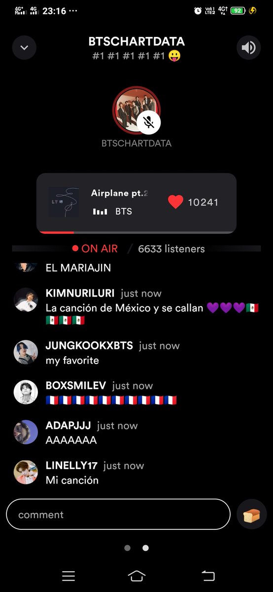 luvbtsot7s's tweet photo. We goin' from NY to Cali
London to Paris 💃
#butterstreamparty https://t.co/wqs1pBSYUn