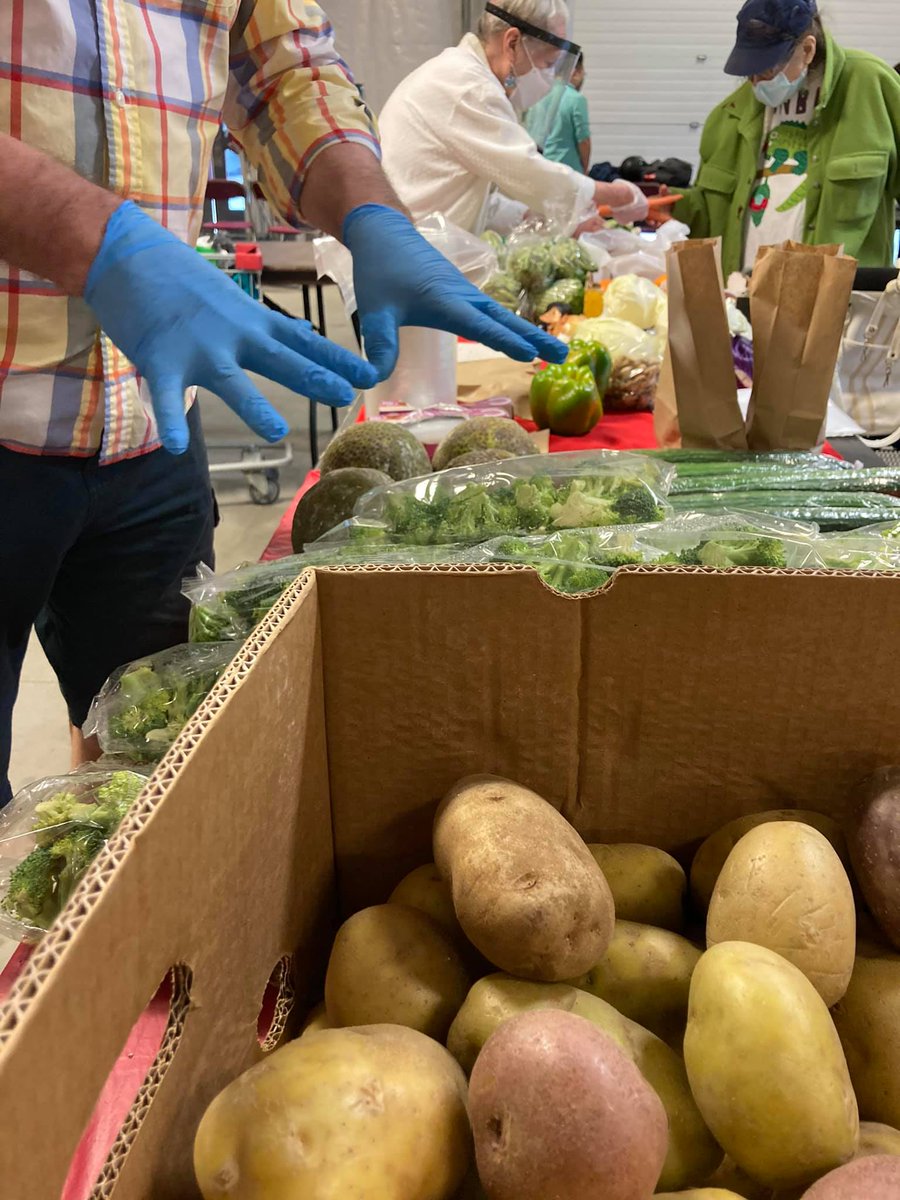 emmyegulu's tweet photo. It's been a pleasure to volunteer alongside MPP @ChrisGloverMPP, @shaunaharris25, and the team at the #SpaFyCC. 

Every week, we support our seniours &amp; neighbors in encampments and we will continue to do so in every way possible, beyond our weekly food and meal kit delivery🙏 https://t.co/ddw83mY0Hz