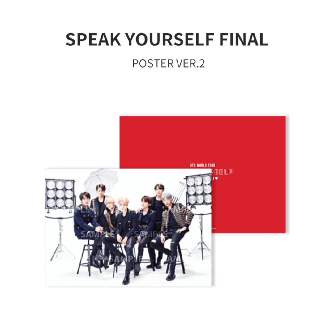 capstoneMNL's tweet photo. WTS | LFB | ONHAND
SPEAK YOURSELF FINAL
Poster Version 1 or 2
P650 + LSF
Send DM to order. Please help RT π
#BTS #BTSMerch #BTSOfficialMerch #WeverseOfficial #WeverseMerch #CMNL_Onhands https://t.co/exmCON10T6