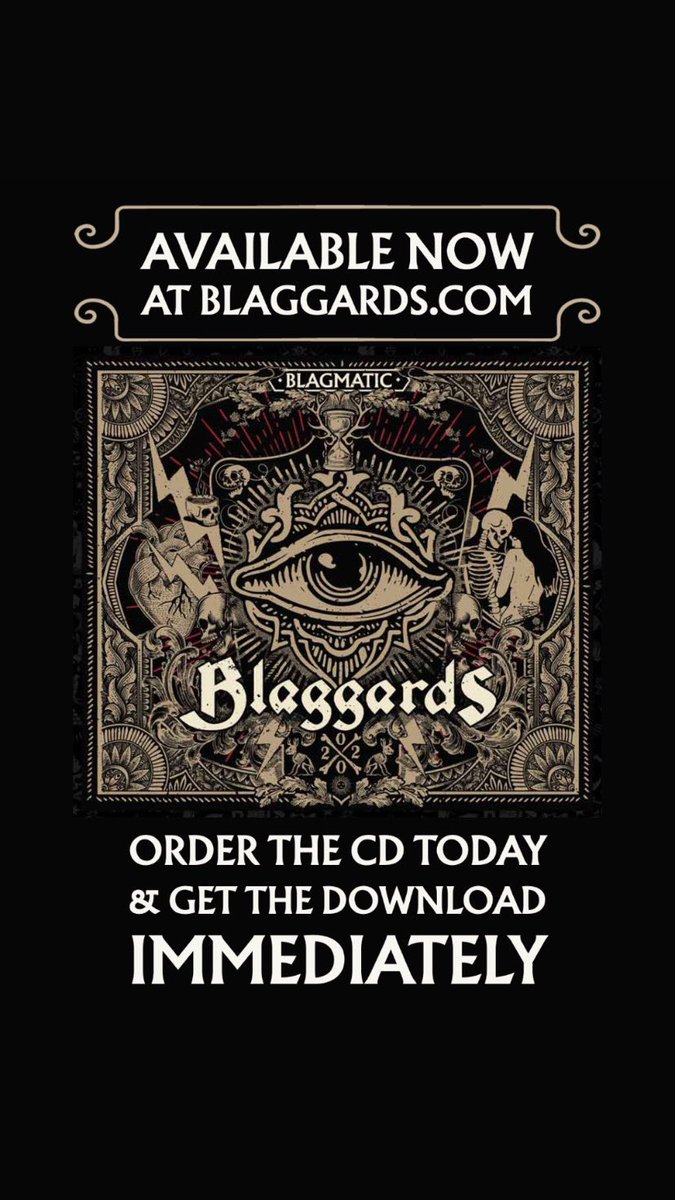 Blaggards's tweet photo. #BLAGMATIC is arriving ahead of schedule!
Order the CD at >> https://t.co/yKKuz6ZTnf << today and receive the download IMMEDIATELY. https://t.co/qHfh3ghIng