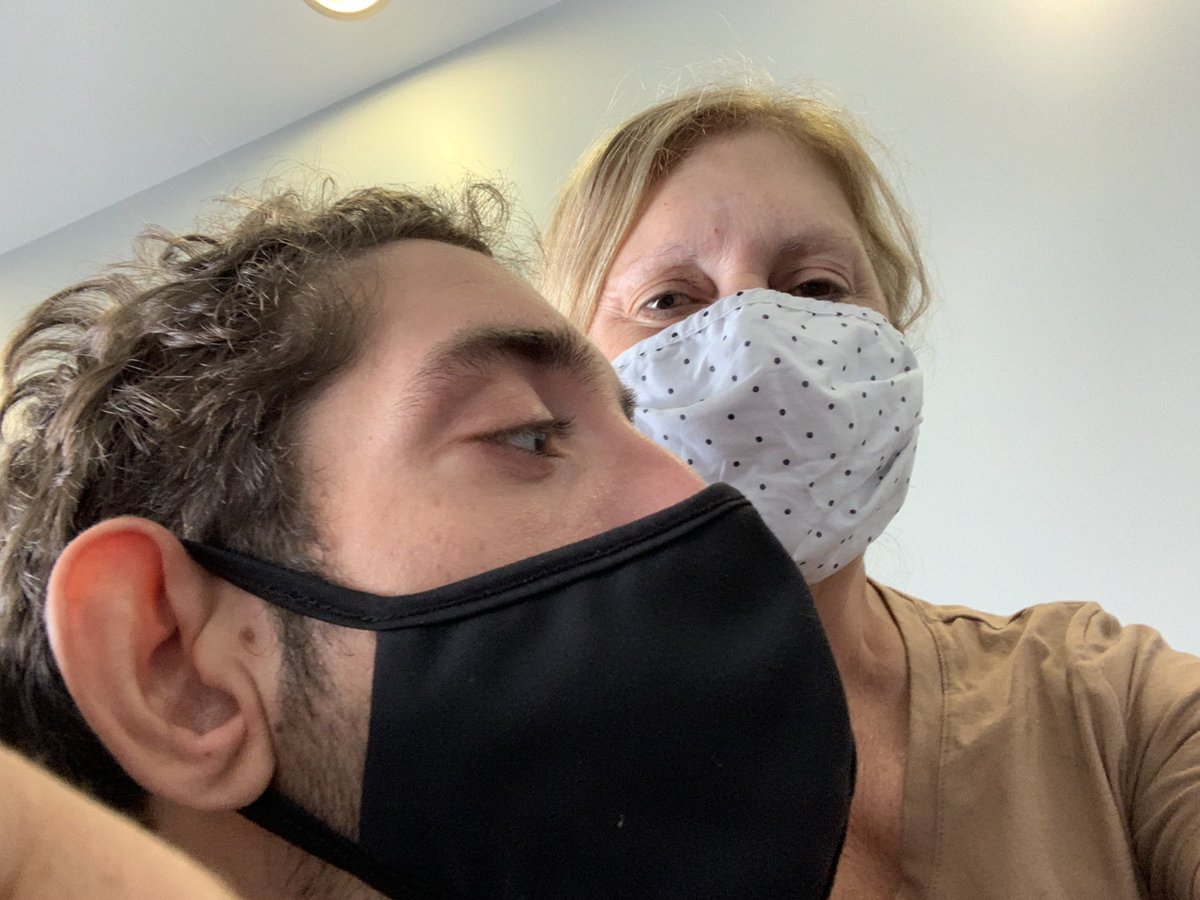 CathyChauvin's tweet photo. Dental appointment with Joe today #goodteeth #vaccinated @MoeChauvin https://t.co/bPtPiUFuMn