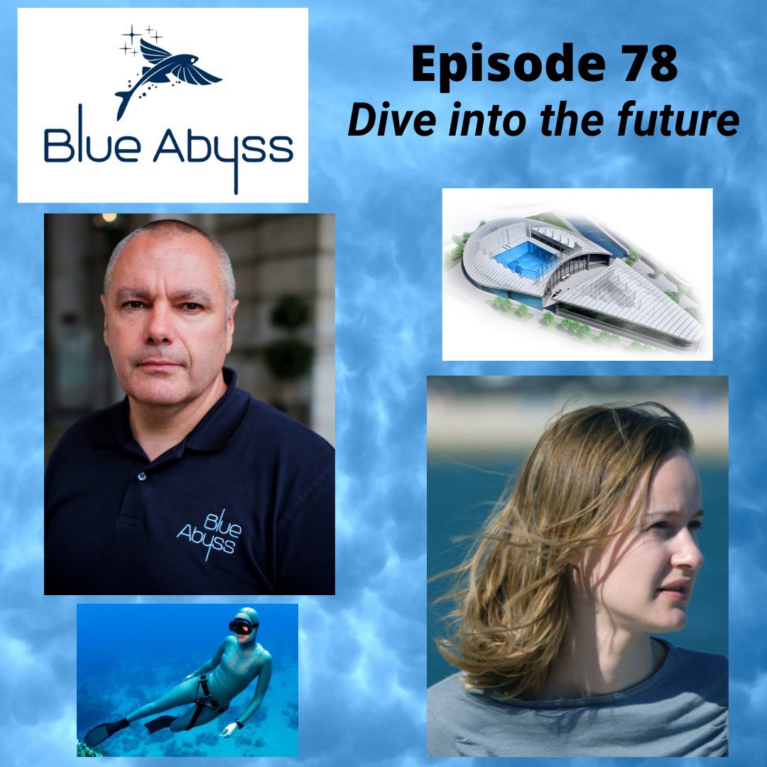 New Episode! #78 #Download now! To hear full latest news on @BlueAbyssDiving with <a href="/JohnPVickers/">John Vickers</a> &amp; Emma Farrell @Go_Freediving go to #Spotify 👉 open.spotify.com/episode/73iKns… 👈#Scuba #podcast #Diver #Freediver #Cornwall #UK #underwater #NASA #esarecruits  #Explore #Design #Education