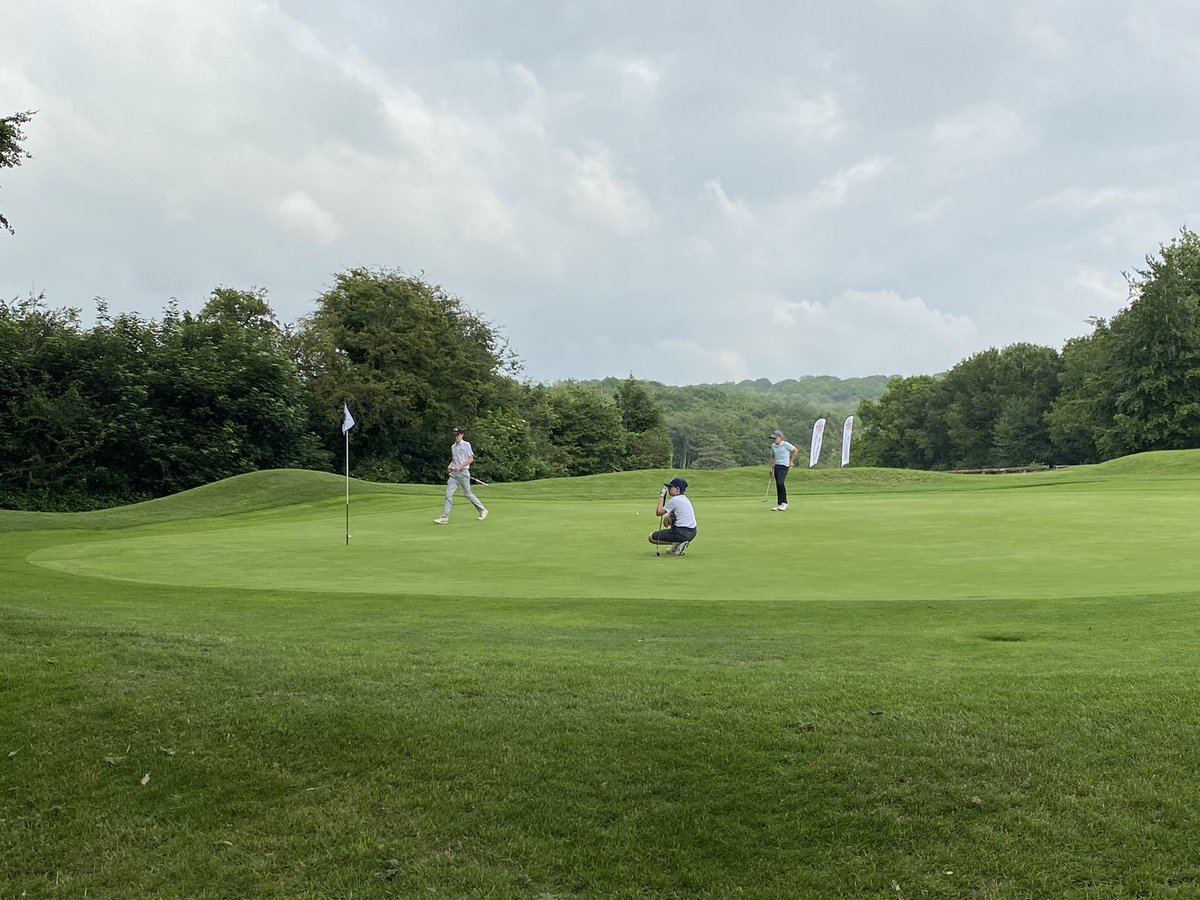 Well done to Logan and Thomas Skevington representing @allhallows for the first time in the Surrey Schools Championship. Tough test around <a href="/Guildford_Golf/">GuildfordGolfClub</a>