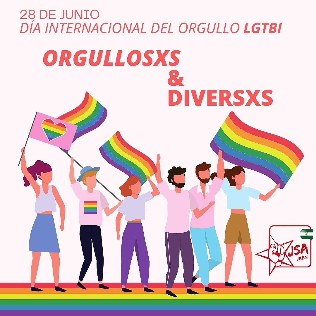 JSA_ManchaReal's tweet photo. Educación, visibilidad, igualdad y respeto. ¡¡¡ Libres de amar !!!  #Orgullosxs 🏳️‍🌈 💕 https://t.co/D0VOo5KlhD