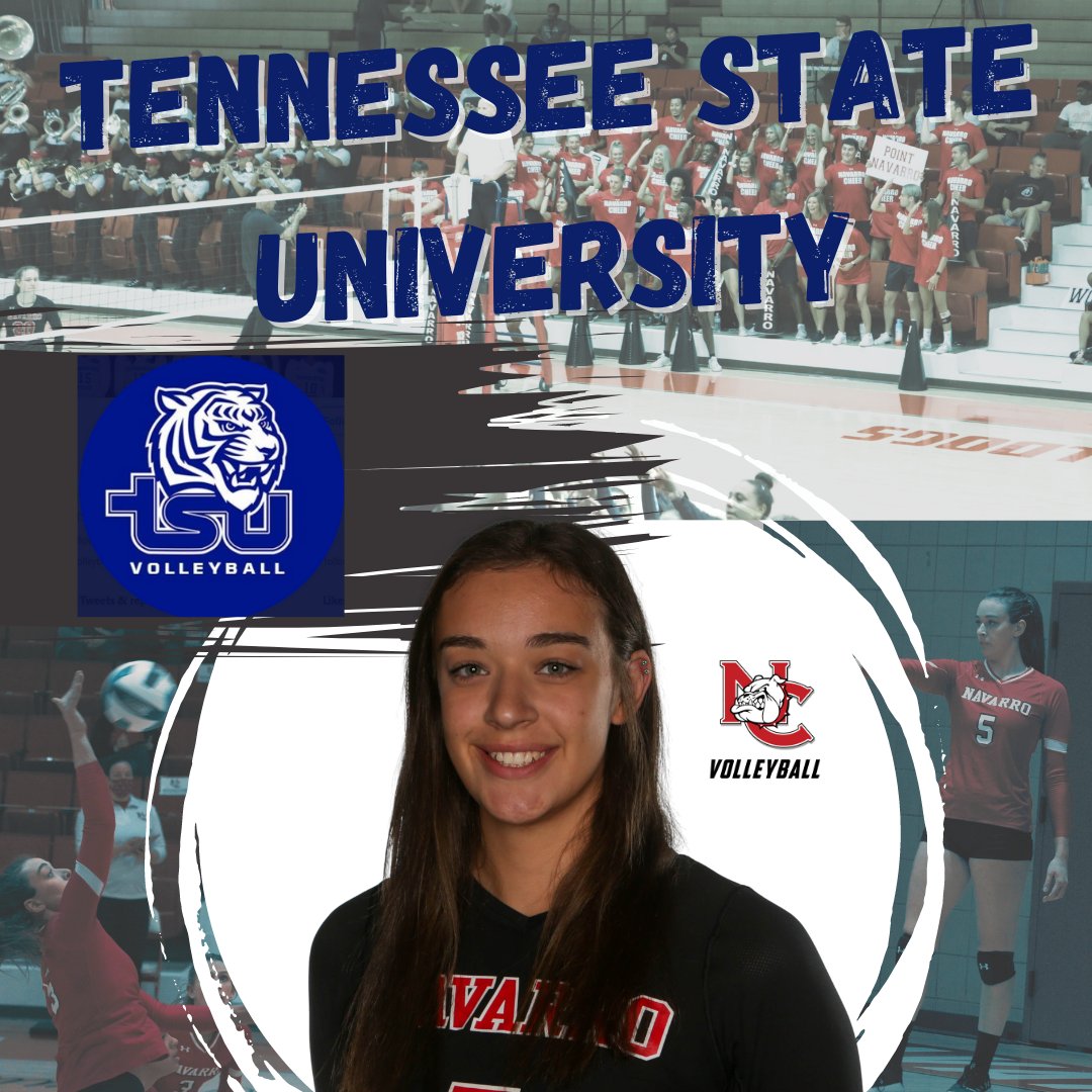 Navarro_VB's tweet photo. 🌟𝓢𝓸𝓹𝓱𝓸𝓶𝓸𝓻𝓮 𝓼𝓮𝓻𝓲𝓮𝓼🌟
Our next graduate in our sophomore series is setter/DS, Aleksandra 'Ola' Rojecka. Ola will continue her studies @TnStateVB. We are so proud of you, @rojecka5 ♥️ 
#bulldog #alumni #NCAA #D1 https://t.co/PStUV7PeqN