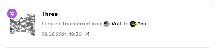 WincustodiTwo's tweet photo. Thank you for your generous gift @vikramtuli ๐
@nft_trap
#NFT #NFTCommunity #nftart #nftcollectors #NFTartist #nftartgallery #nft_trap #trappingnfts #traplife #traplords #ognft #nftgods #castleofconsciousness #trapdontshill https://t.co/ZSMLxf4u3a