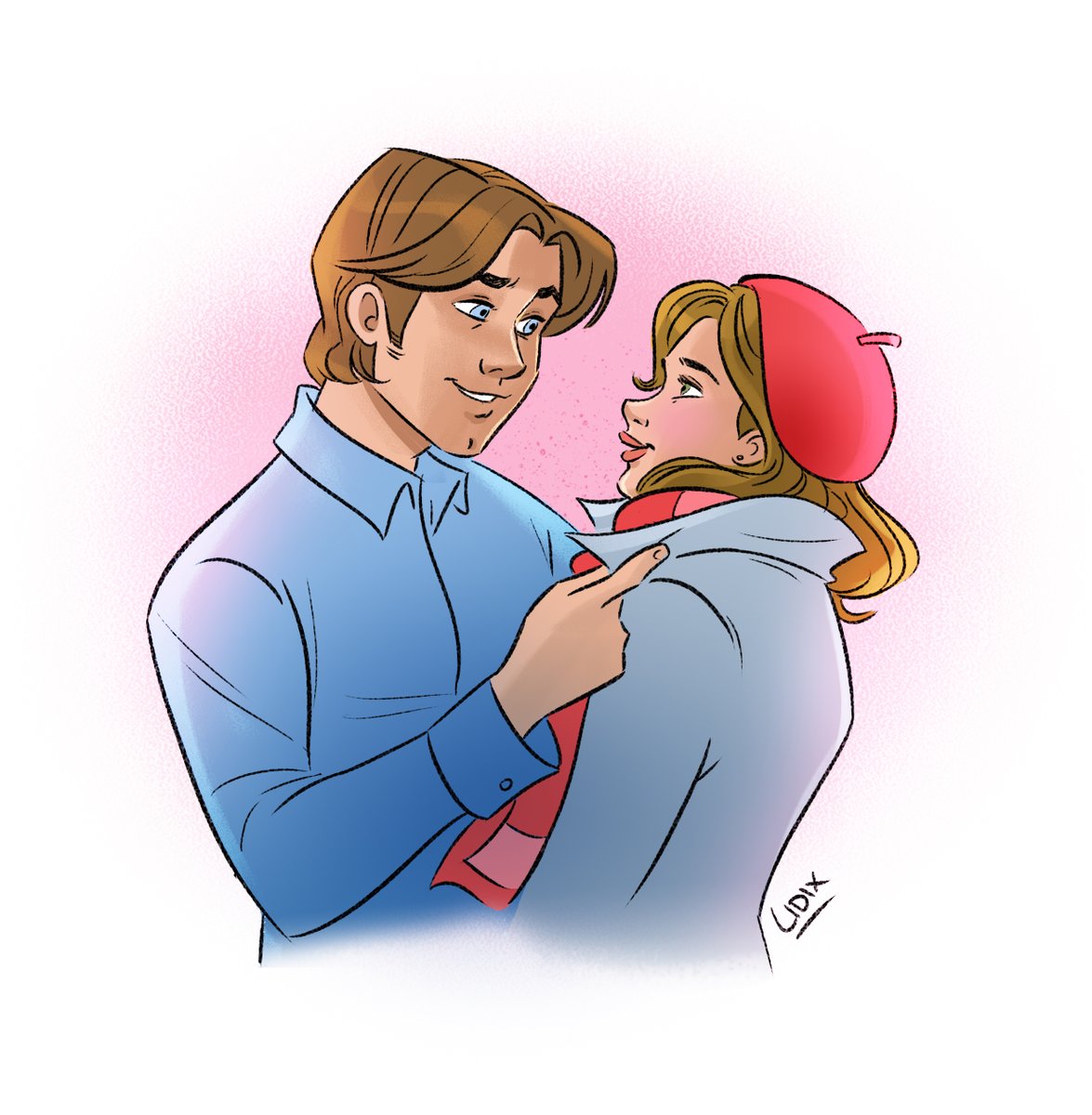Buttercuplf's tweet photo. ¿Ha llegado ya el tiempo cálido? 😉❤
*Is there already warm time? 😉❤*
#warmtime #gestures #coat #couple #tender #Illustrations #drawings #characters #drawingoftheday #love #infatuation #personajes @advocateart01 https://t.co/iCJh2P15rr